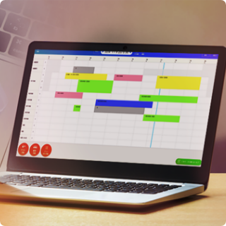 リザエン 予約システム画面